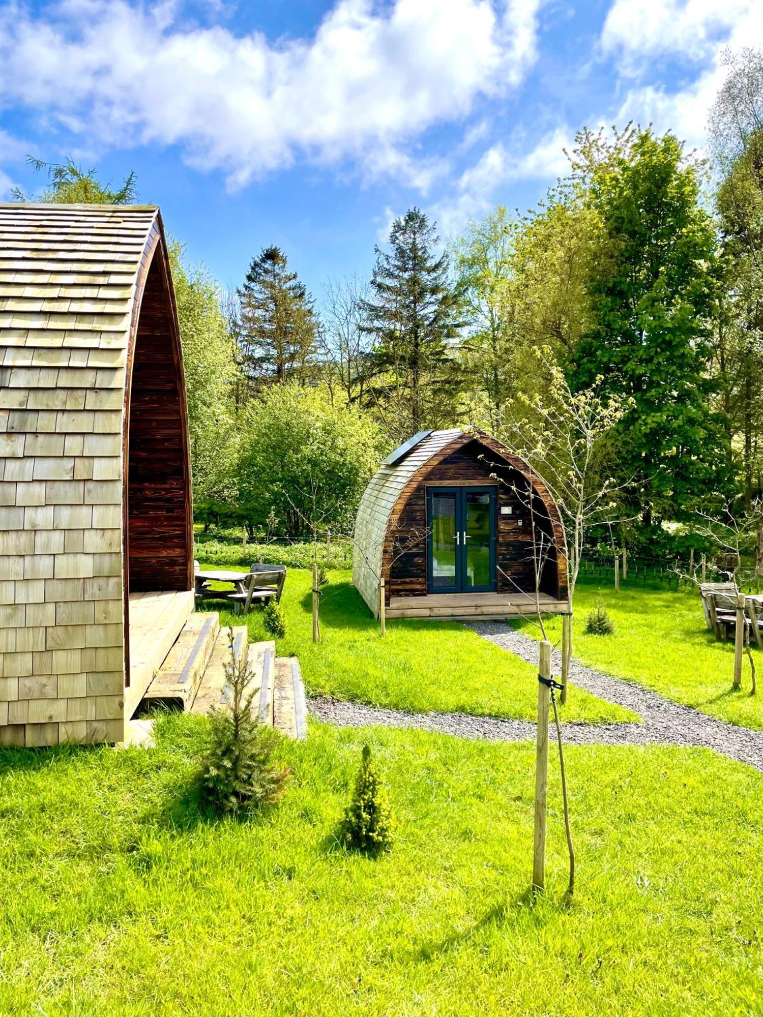 ホテル Alder Pod, Clay Bank Huts Ingleby Greenhow エクステリア 写真